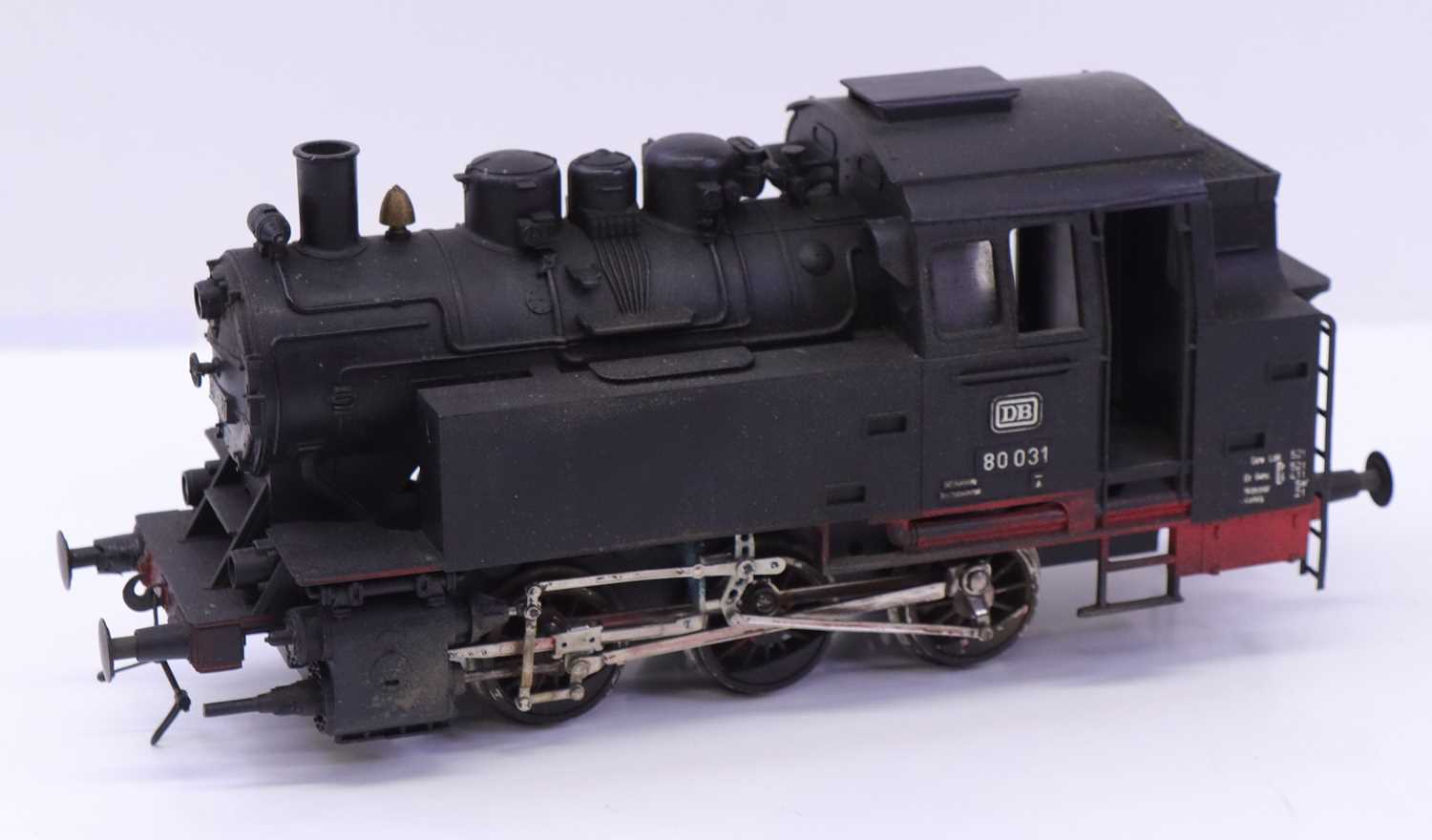 Lot 96 - Marklin Gauge 1 0-6-0 Tank Loco DB black...