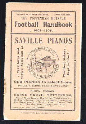 Lot 1181 - The Tottenham Hotspur Football Handbook...