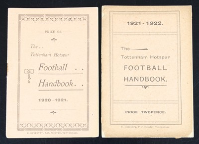 Lot 1185 - The Tottenham Hotspur Football Handbook,...