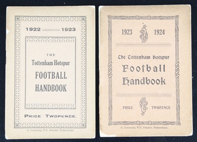 Lot 1186 - The Tottenham Hotspur Football Handbook,...