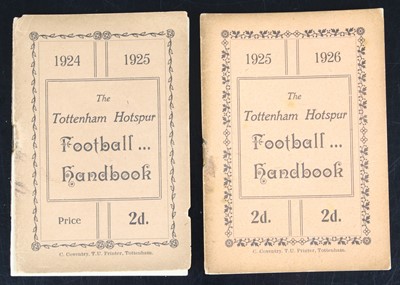 Lot 1187 - The Tottenham Hotspur Football Handbook,...