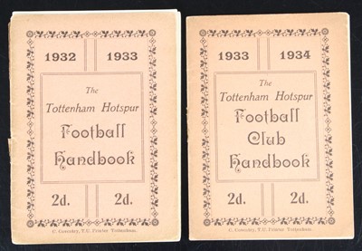 Lot 1191 - The Tottenham Hotspur Football Handbook,...