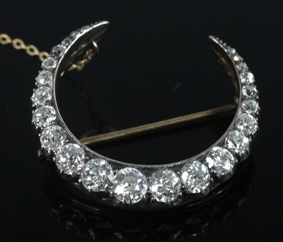 Lot 2160 - A late Victorian yellow and white metal...
