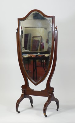 Lot 2405 - An Edwardian mahogany and satinwood strung...