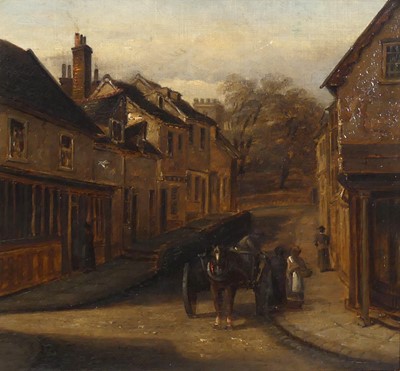Lot 2326 - 19th century East Anglian school - Street...