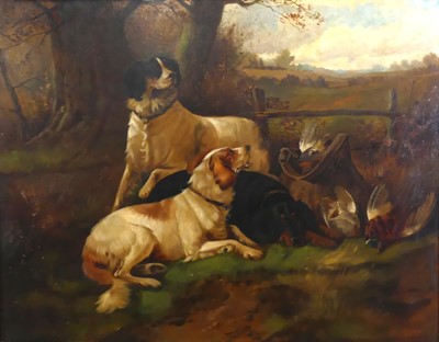 Lot 388 - After John Sargent Noble - Gun-dogs with the...