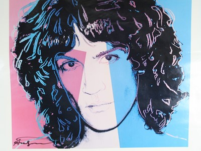 Lot 1329 - Billy Squier, a promotional poster for the...
