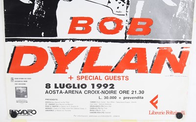Lot 1367 - Bob Dylan, a promotional poster for the 8th...