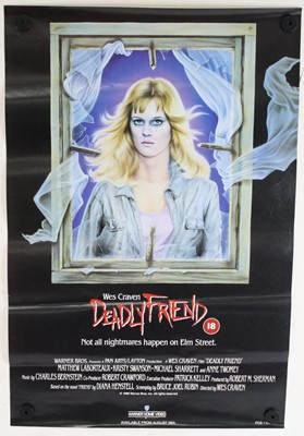 Lot 1358 - Deadly Friend, 1986 VHS movie cover poster, 68...