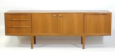 Lot 411 - A 1960s teak long sideboard by A.H. MacIntosh...