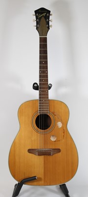 Lot 1313 - A Harmony Sovereign acoustic guitar, lacking...