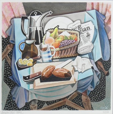Lot 319 - Peter Froste (1935-2021) - Breakfast Table,...