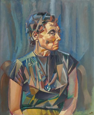 Lot 313 - Peter Froste (1935-2021) - Portrait of a lady...