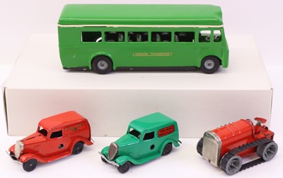 Lot 945 - 4 various Triang Minic repainted and restored...
