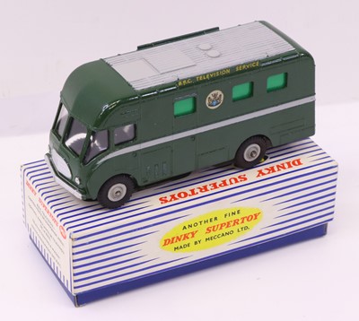 Lot 629 - Dinky Supertoys No. 967 BBC TV Mobile Control...