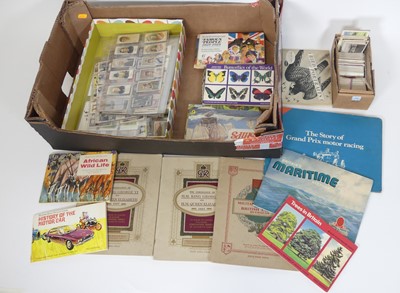 Lot 57 - A collection of cigarette and trade cards, to...
