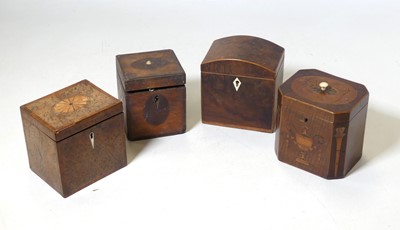 Lot 115 - A collection of four 19th century single...