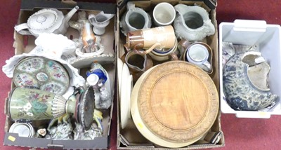 Lot 169 - A collection of ceramics, to include a...