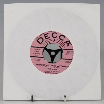 Lot 1240 - The Who, Anyway Anyhow Anywhere, U.S.A. 7"...