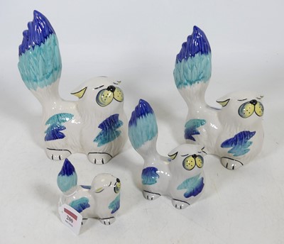 Lot 200 - A graduated set of four Lorna Bailey pottery...