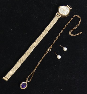 Lot 447 - A vintage Rotary lady's 9ct gold cased...