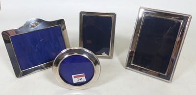 Lot 241 - An Elizabeth II Carrs silver clad easel...