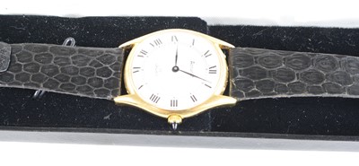 Lot 468 - A gent's Accurist gold plated manual wind...