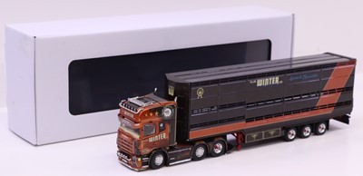 Lot 356 - Tekno 1/50 scale No.76182 Scania Livestock...