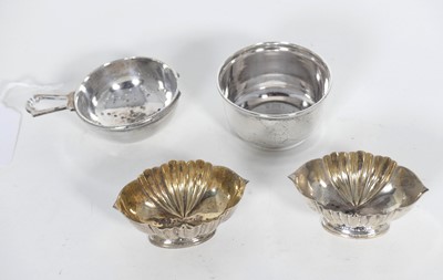 Lot 288 - A pair of Edwardian silver open salts, each of...