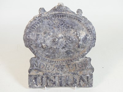 Lot 44 - A reproduction Norwich Union lead fire mark, h....
