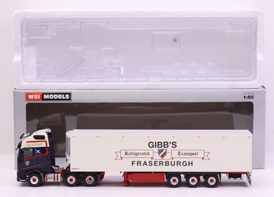 Lot 362 - WSI 1/50 scale No.2007 Volvo FH4 Globe Twin...