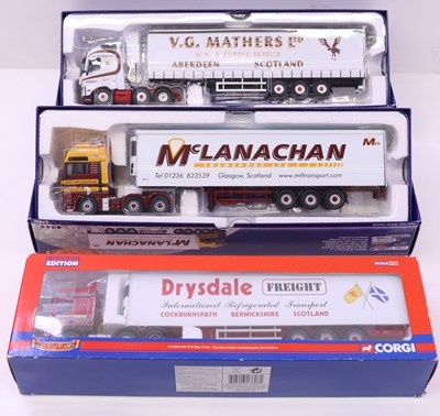 Lot 354 - Corgi 1/50 scale group of 3 haulage limited...