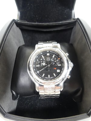 Lot 334 - A Tag Heuer Maclaren chronograph wrist watch...