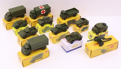 Lot 665 - Dinky Toys collection of playworn, restored or...