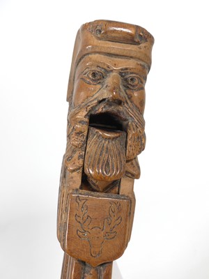 Lot 358 - A late 19th century continental softwood...