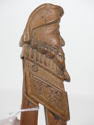 Lot 358 - A late 19th century continental softwood...