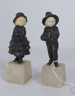 Lot 360 - A pair of early 20th century continental...