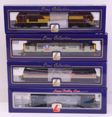 Lot 49 - Four Lima 00 gauge locos to include a Class 37...