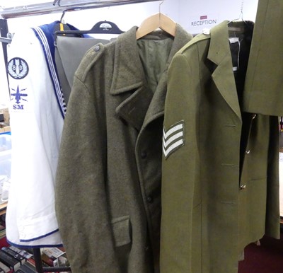 Lot 59 - A British Army woman's tunic with sergeant...