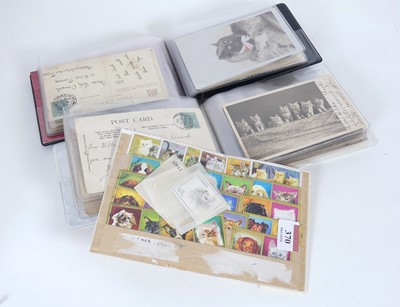 Lot 370 - An album of Edwardian and later postcards,...