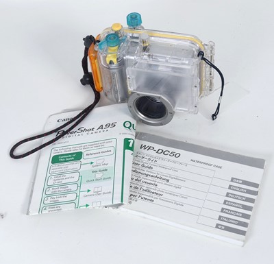 Lot 379 - A Canon WP-DC50 40m/130ft camera, in...