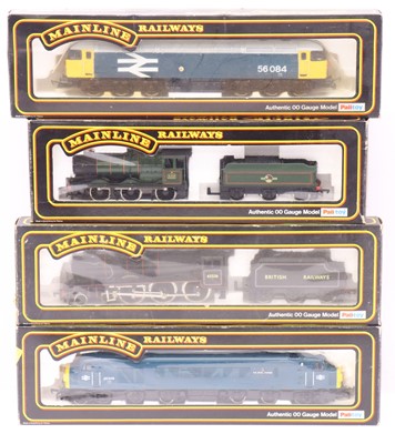 Lot 52 - Four Mainline 00 gauge locomotives to include...