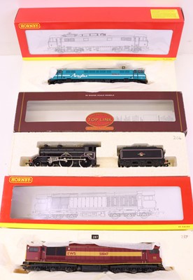 Lot 63 - Three Hornby 00 gauge locomotivess to include...