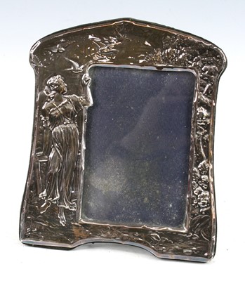 Lot 137 - A contemporary applied silver easel photograph...