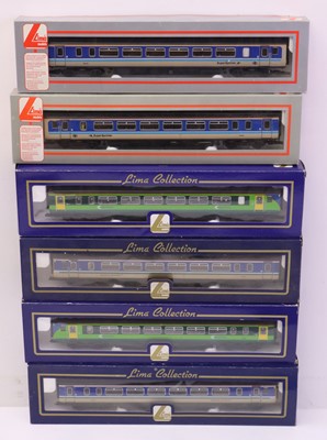 Lot 85 - Three Lima 00 gauge two-car DMUs to include a...