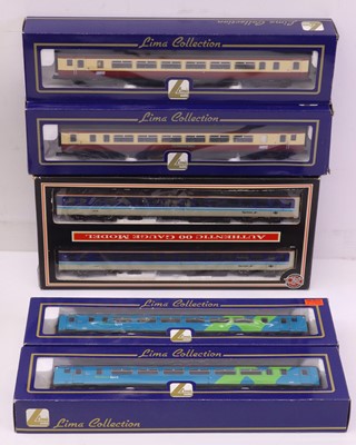 Lot 86 - Three 00 gauge two-car DMUs to include a Lima...