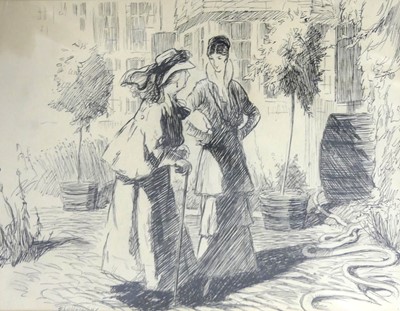 Lot 305 - Claude Allin Shepperson (1867-1921) - 'We...