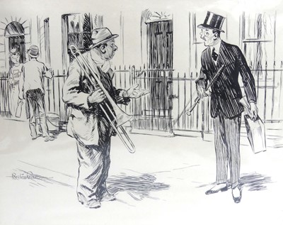 Lot 306 - Bertram Prance (1889-1958) - 'The Musician...',...
