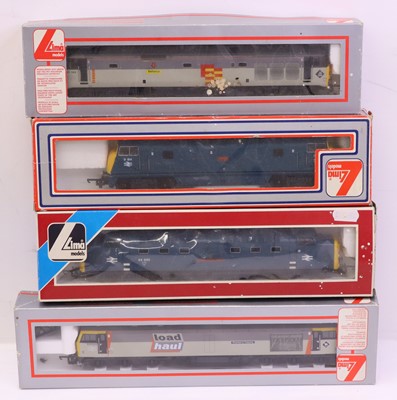 Lot 119 - Four Lima 00 gauge locomotives to include a...