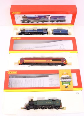 Lot 128 - Three Hornby 00 gauge locos to include an...